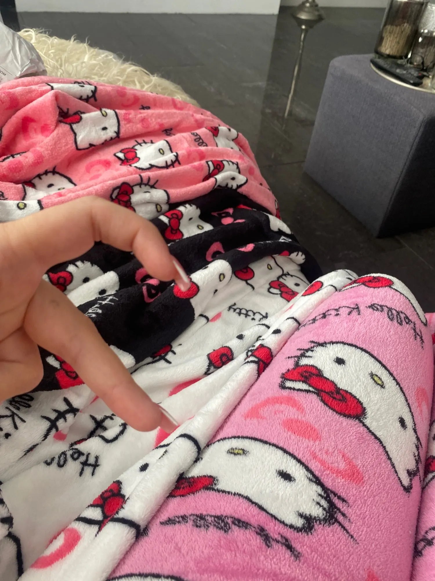 Cute Kitty Print Pajama Pants