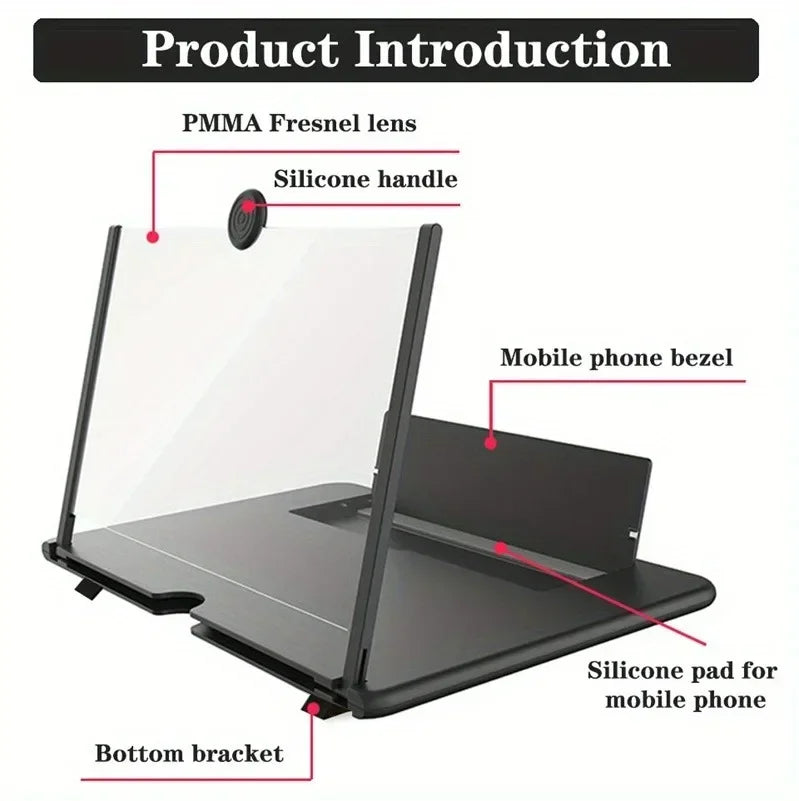 3D HD Phone Screen Magnifier