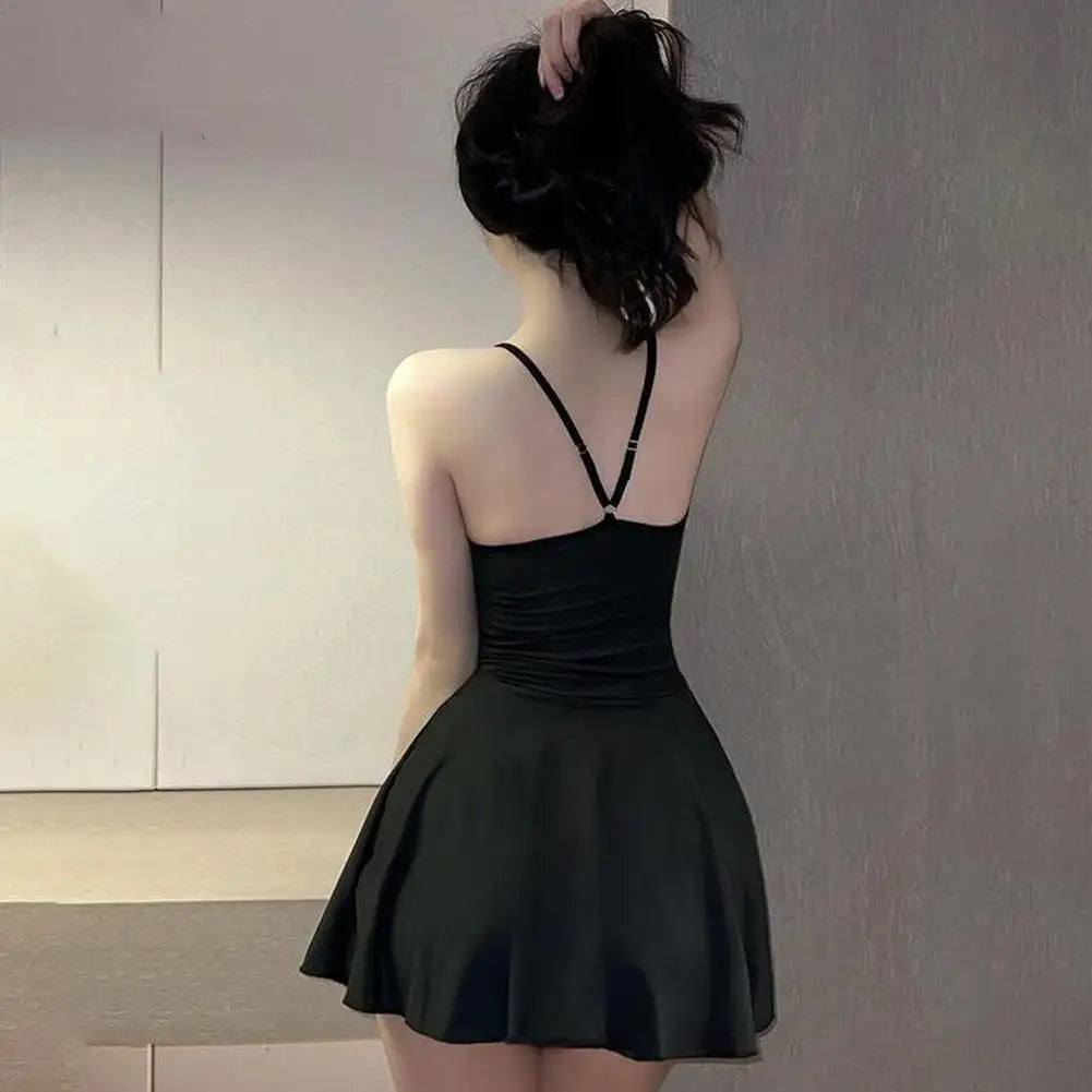 Allure Pleated Mini Dress