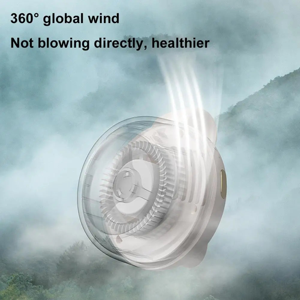 Portable Mini Bladeless Clip Fan