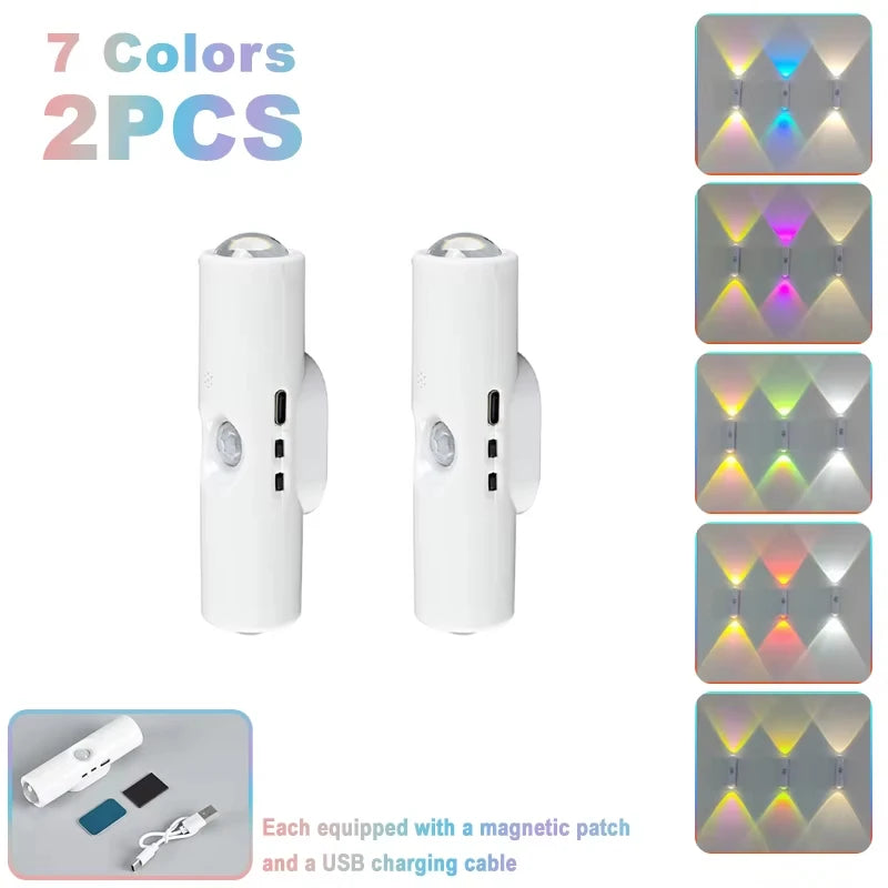 Smart RGB Outdoor LED Wall Light – Waterproof Color Changing Up & Down Sconce