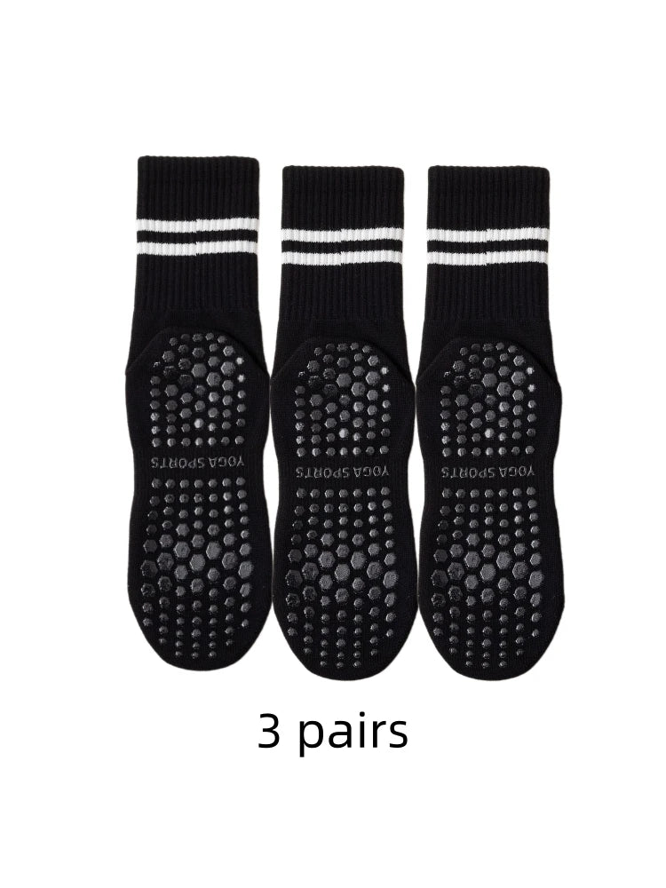Grip Flex Non-Slip Athletic Socks – 3 Pairs