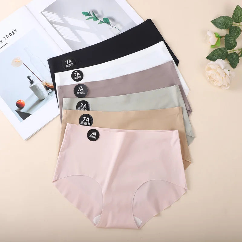 Silk Touch Seamless Briefs / Luxury Silk Briefs
