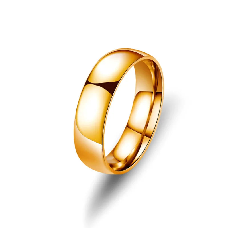 6mm Hypoallergenic Titanium Wedding Band