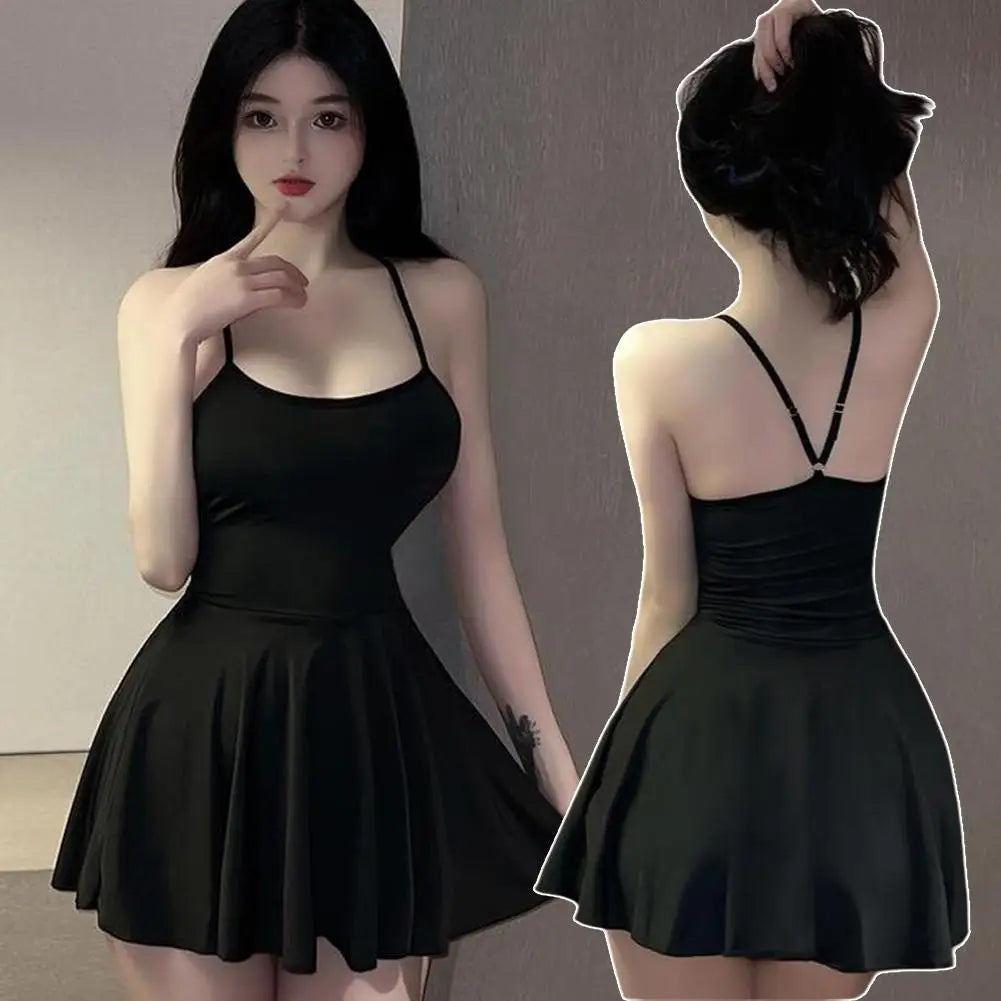 Allure Pleated Mini Dress