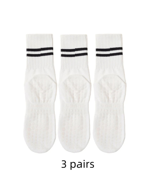 Grip Flex Non-Slip Athletic Socks – 3 Pairs