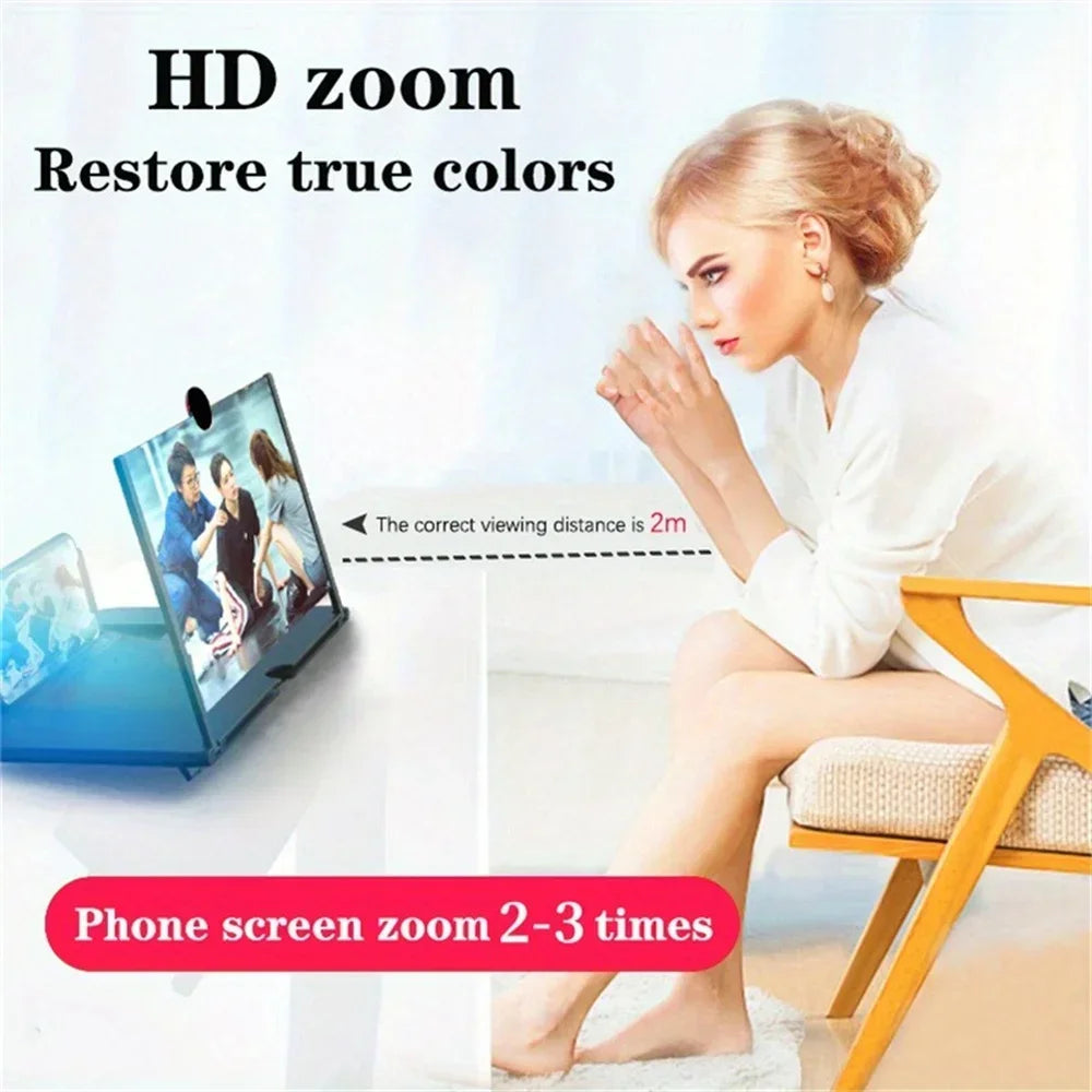 3D HD Phone Screen Magnifier