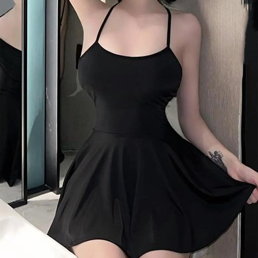 Allure Pleated Mini Dress
