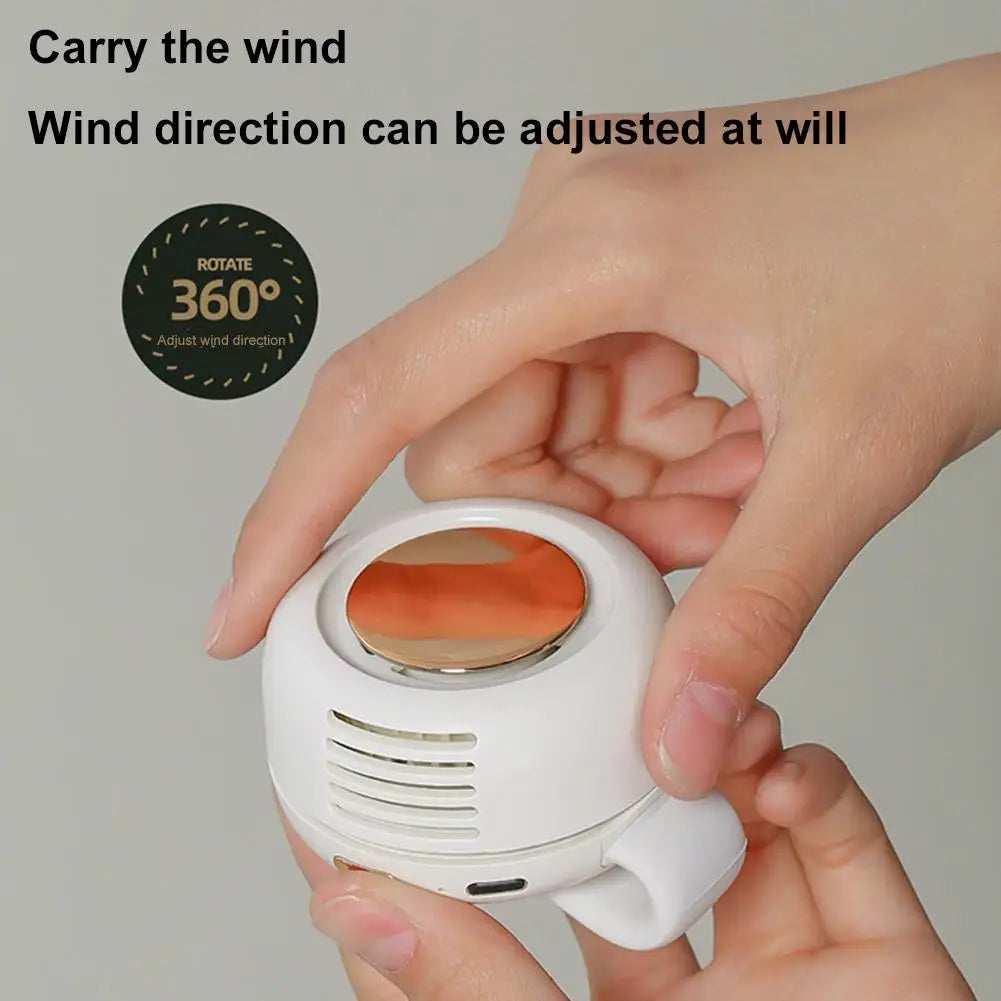 Portable Mini Bladeless Clip Fan
