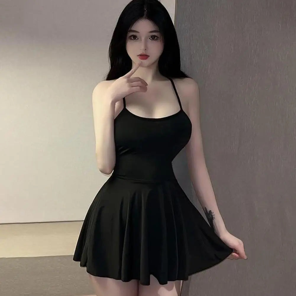 Allure Pleated Mini Dress