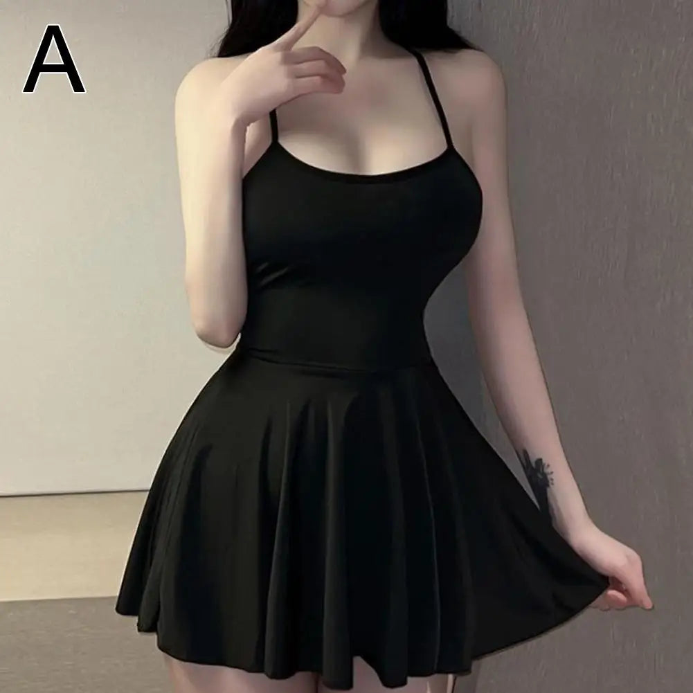 Allure Pleated Mini Dress