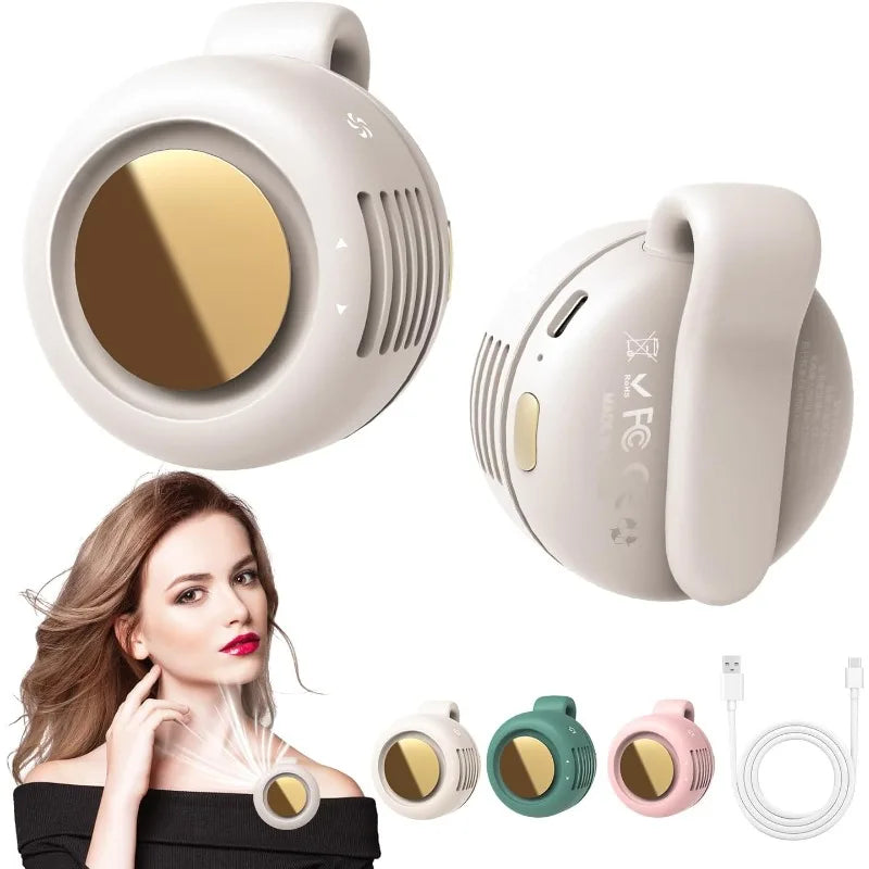 Portable Mini Bladeless Clip Fan
