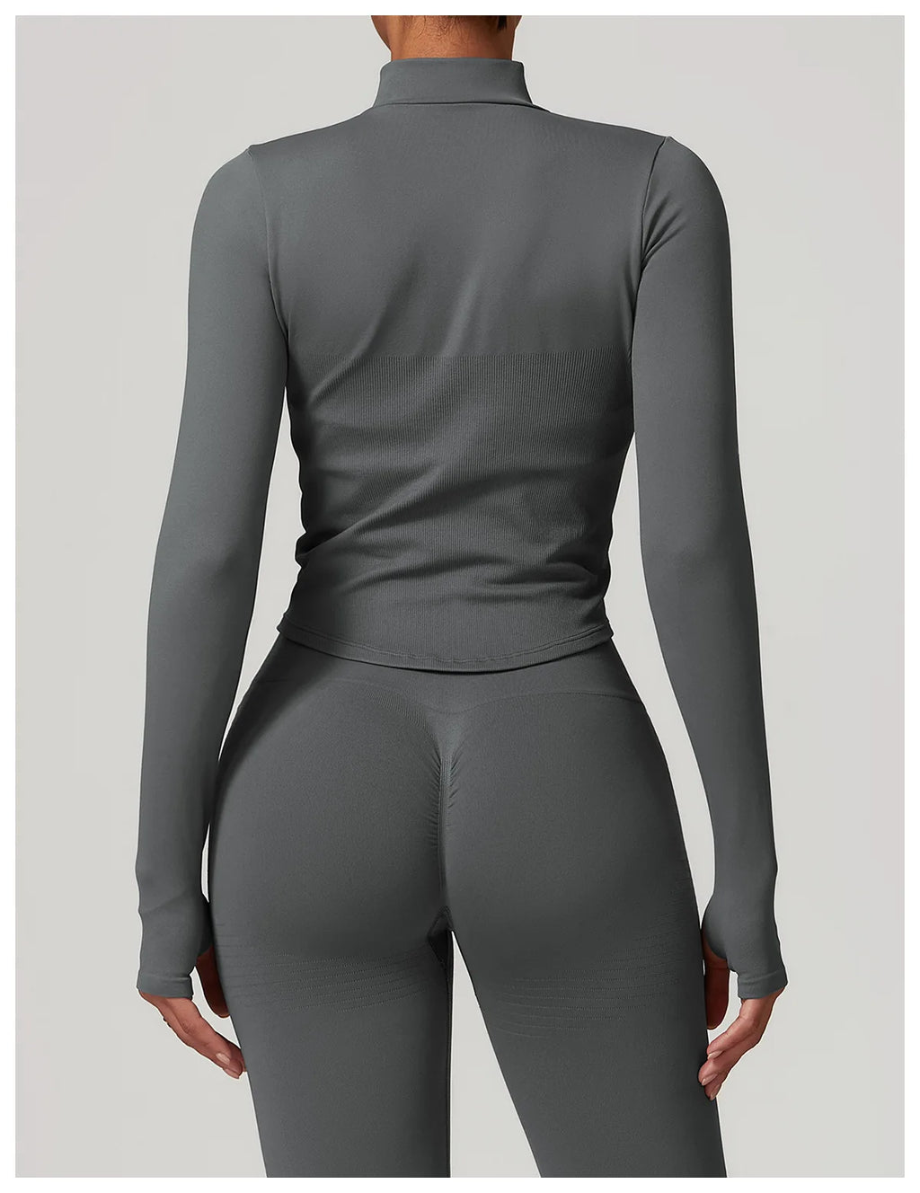 Women's Quick-Dry Zip-Up Workout Jacket