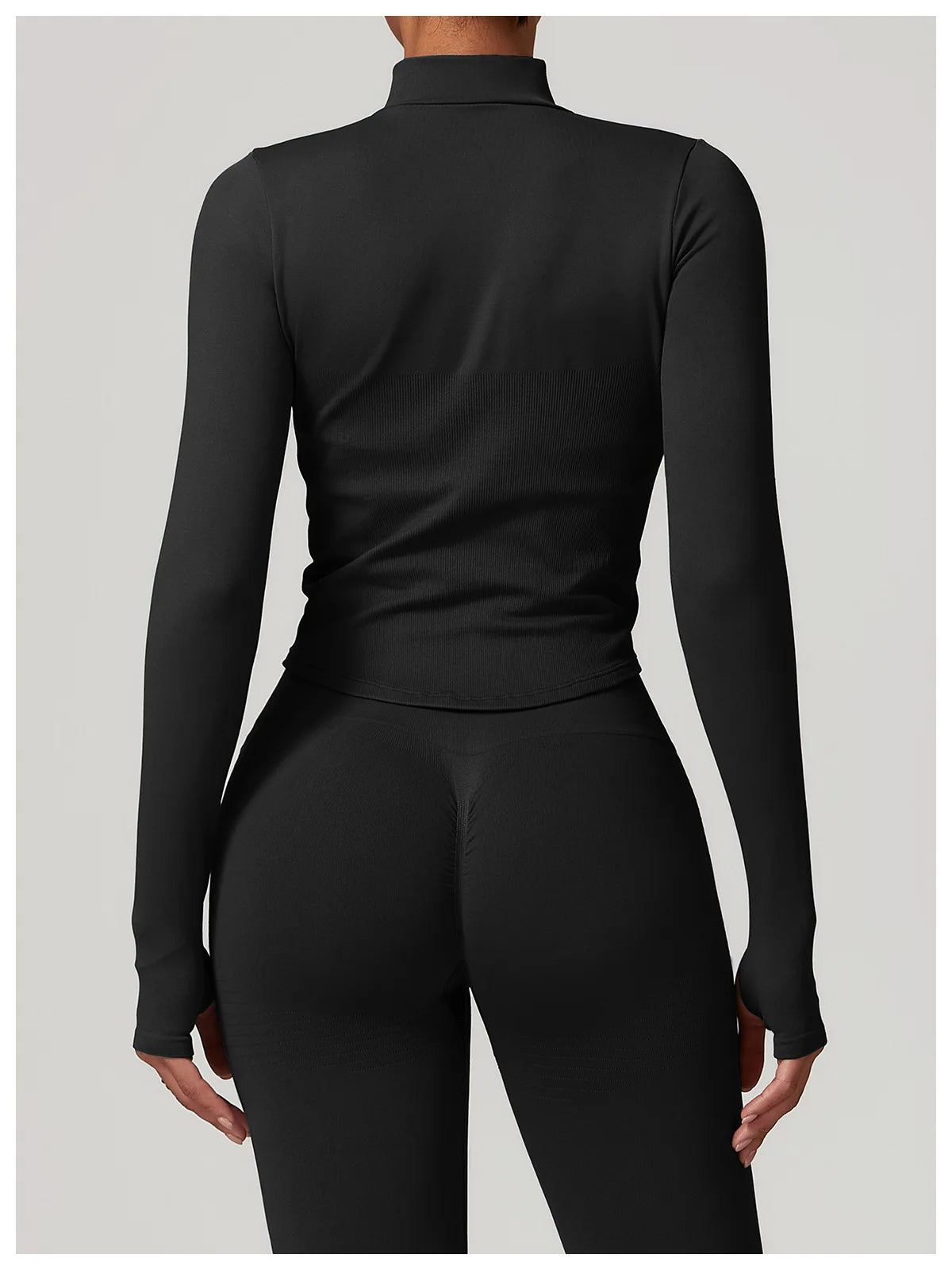 Women's Quick-Dry Zip-Up Workout Jacket