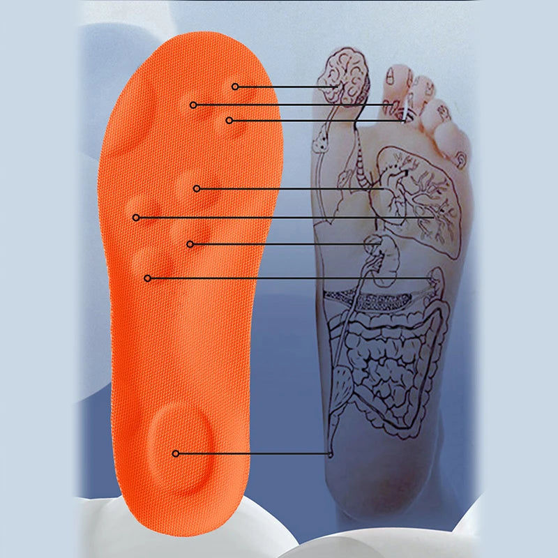 orthopedic insoles, memory foam, shock absorbing, arch support