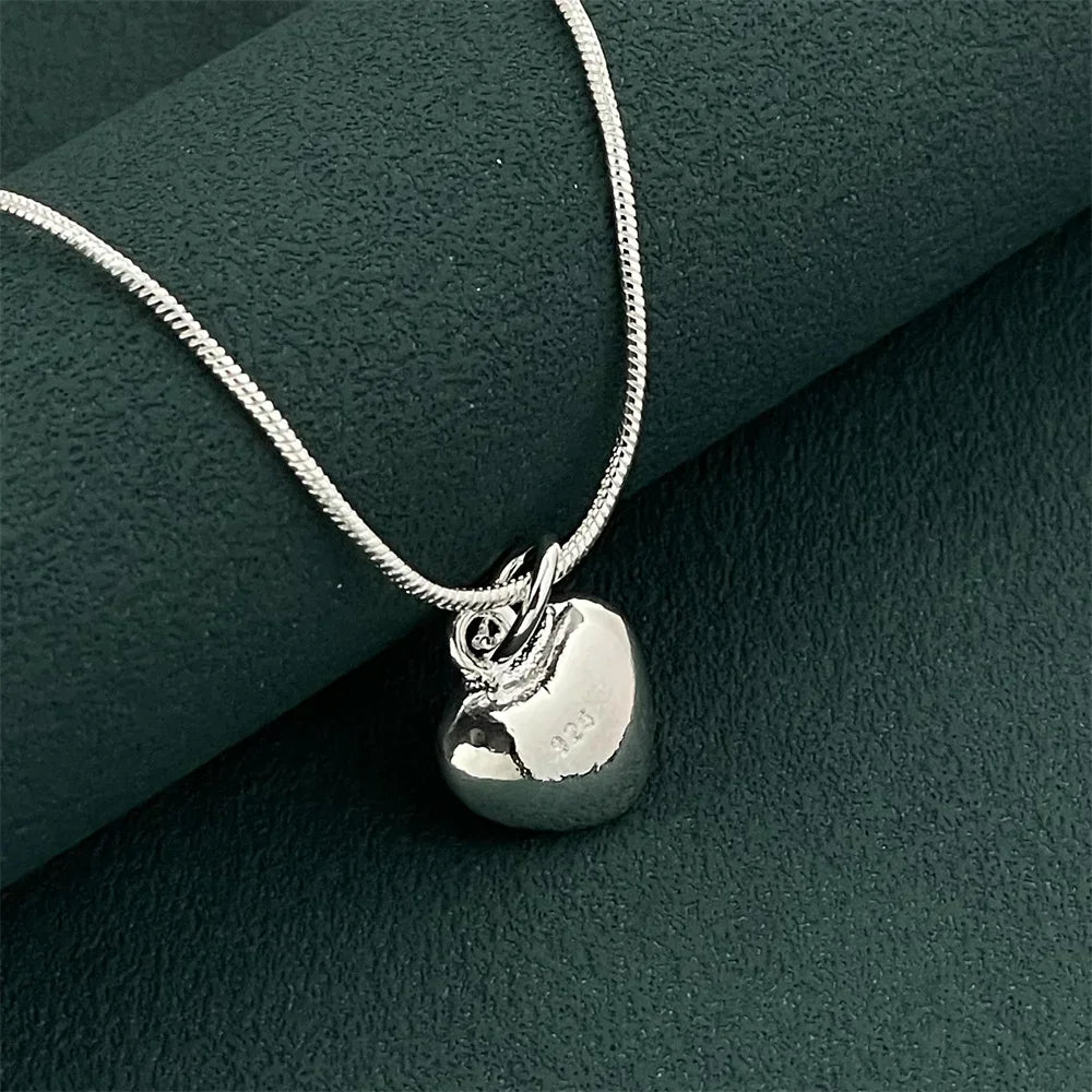 Sterling Silver Heart Necklace