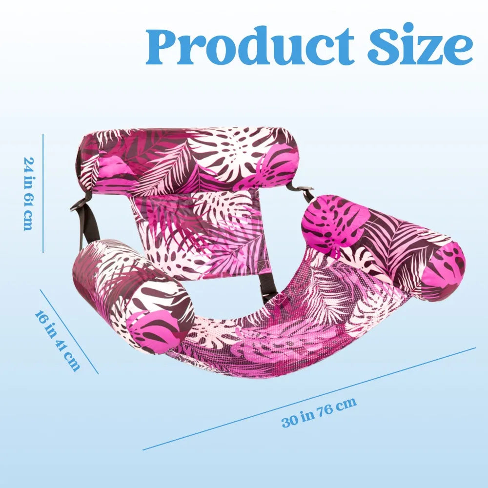 SYNCFUN Heavy-Duty Inflatable Pool Lounge Chair