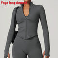 Women's Quick-Dry Zip-Up Workout Jacket