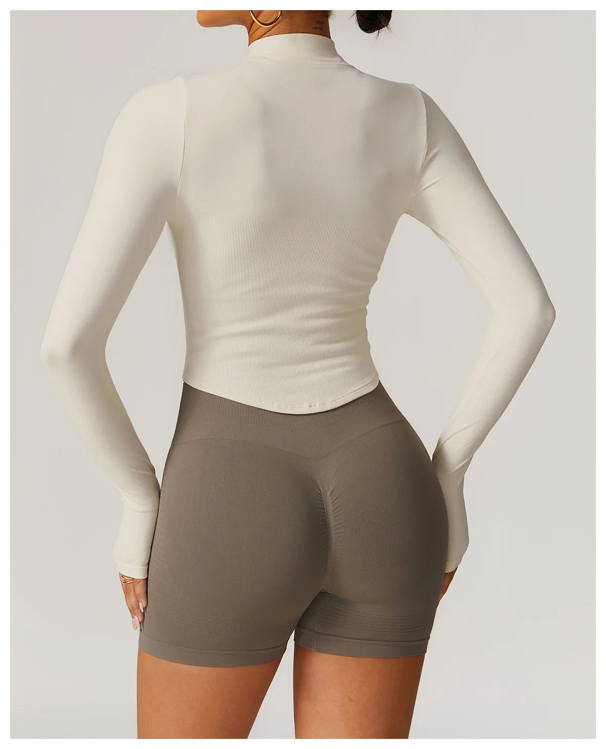Women's Quick-Dry Zip-Up Workout Jacket