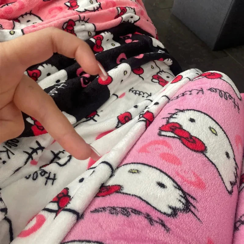 Cute Kitty Print Pajama Pants