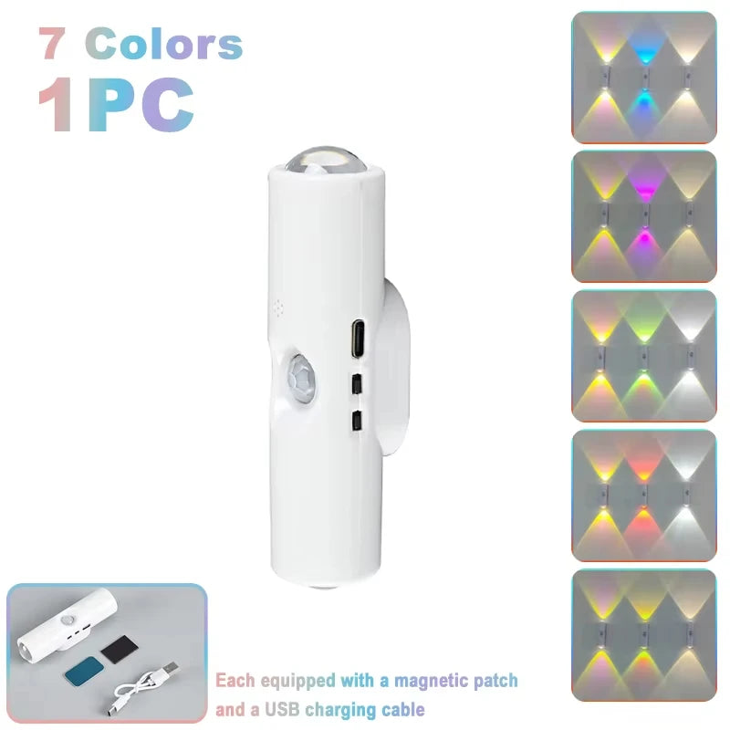 Smart RGB Outdoor LED Wall Light – Waterproof Color Changing Up & Down Sconce